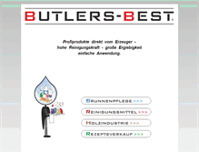 Tablet Screenshot of butlers-best.eu